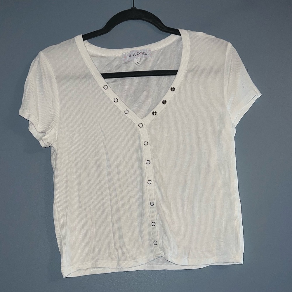 3FOR$10 White crop top